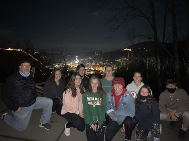 Night Time Over Gatlinburg!  The 2020 Leadership Retreat.